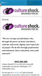 Mobile Screenshot of cultureshockdc.org