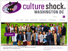 Tablet Screenshot of cultureshockdc.org